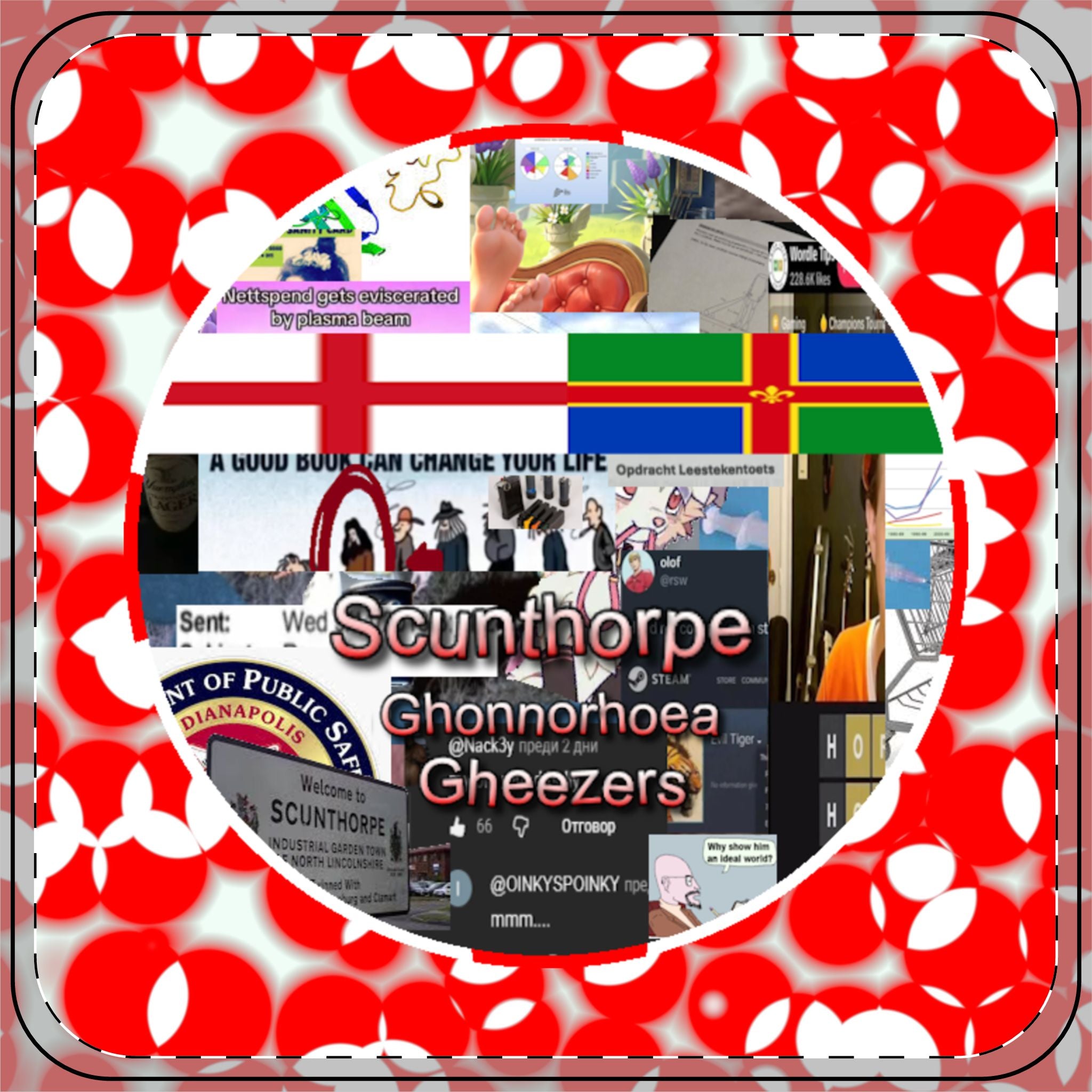 Scunthorpe Ghonnorhoea Gheezers Coaster