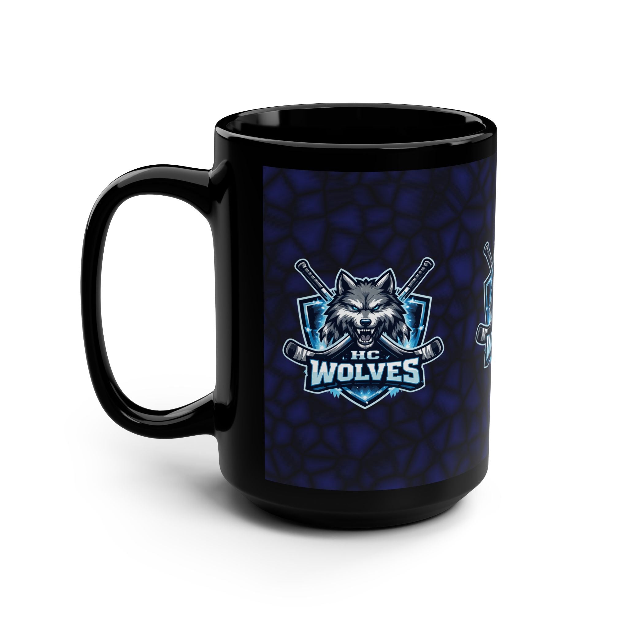 HC Wolves 15oz Black Mug