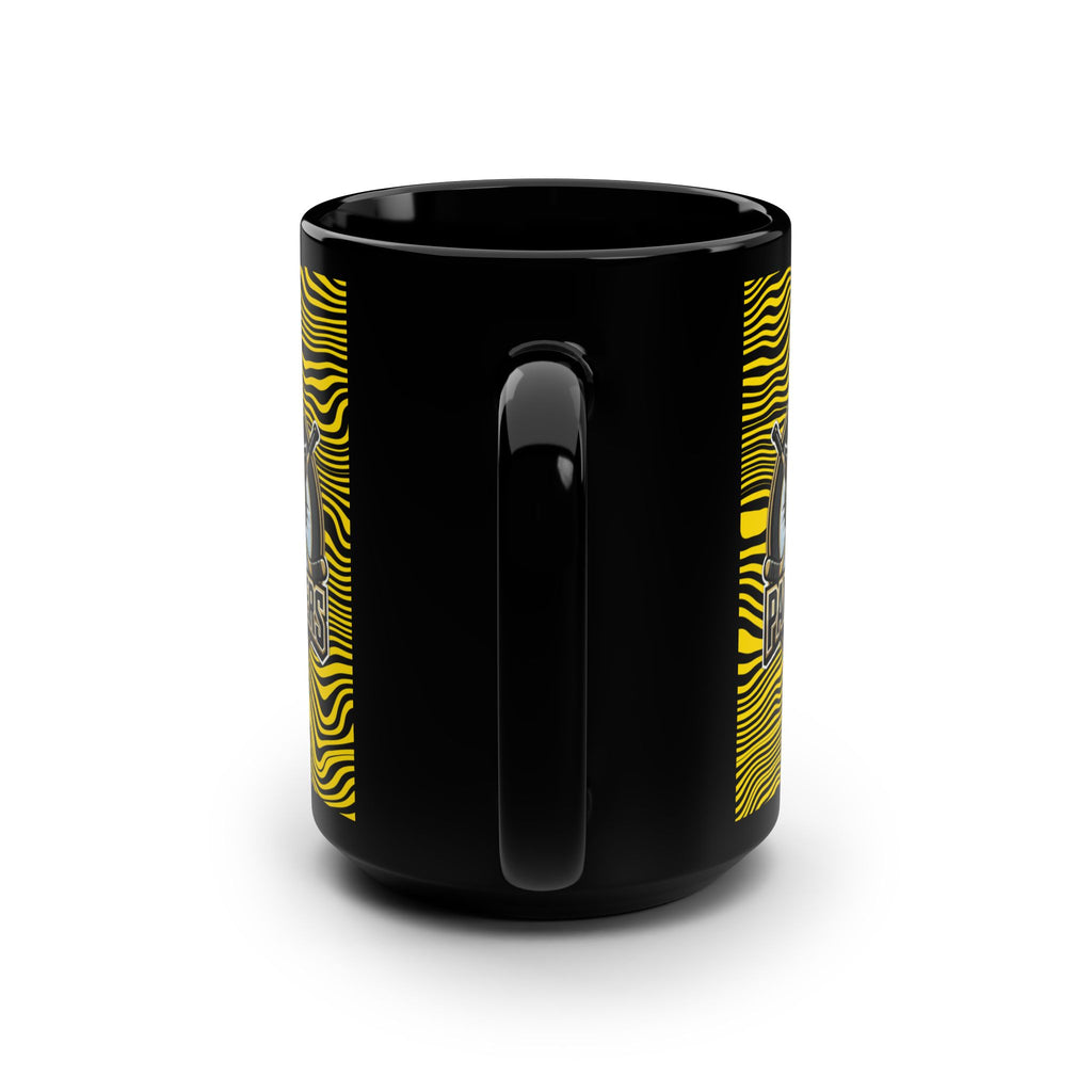 Panthers 15oz Black Mug