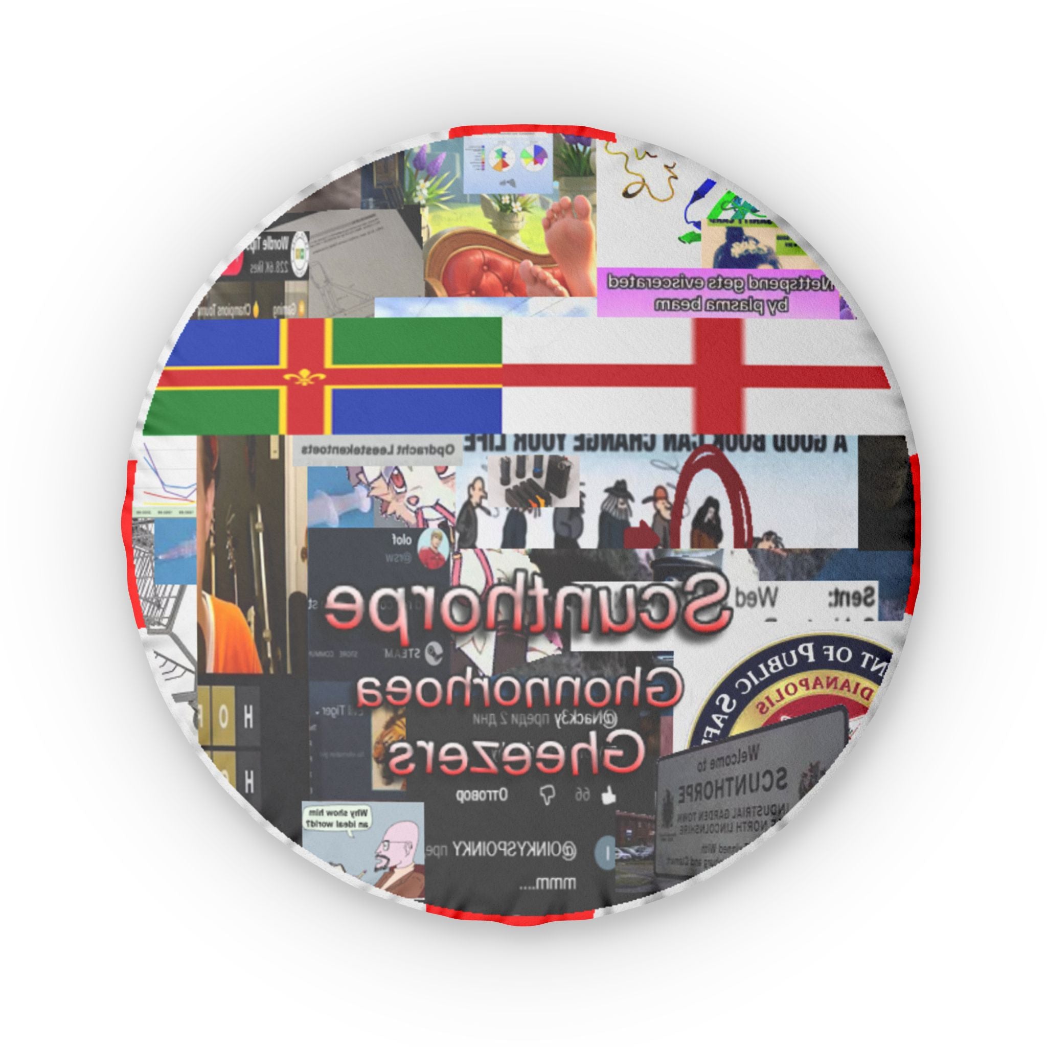 Scunthorpe Ghonnorhoea Gheezers Pillow