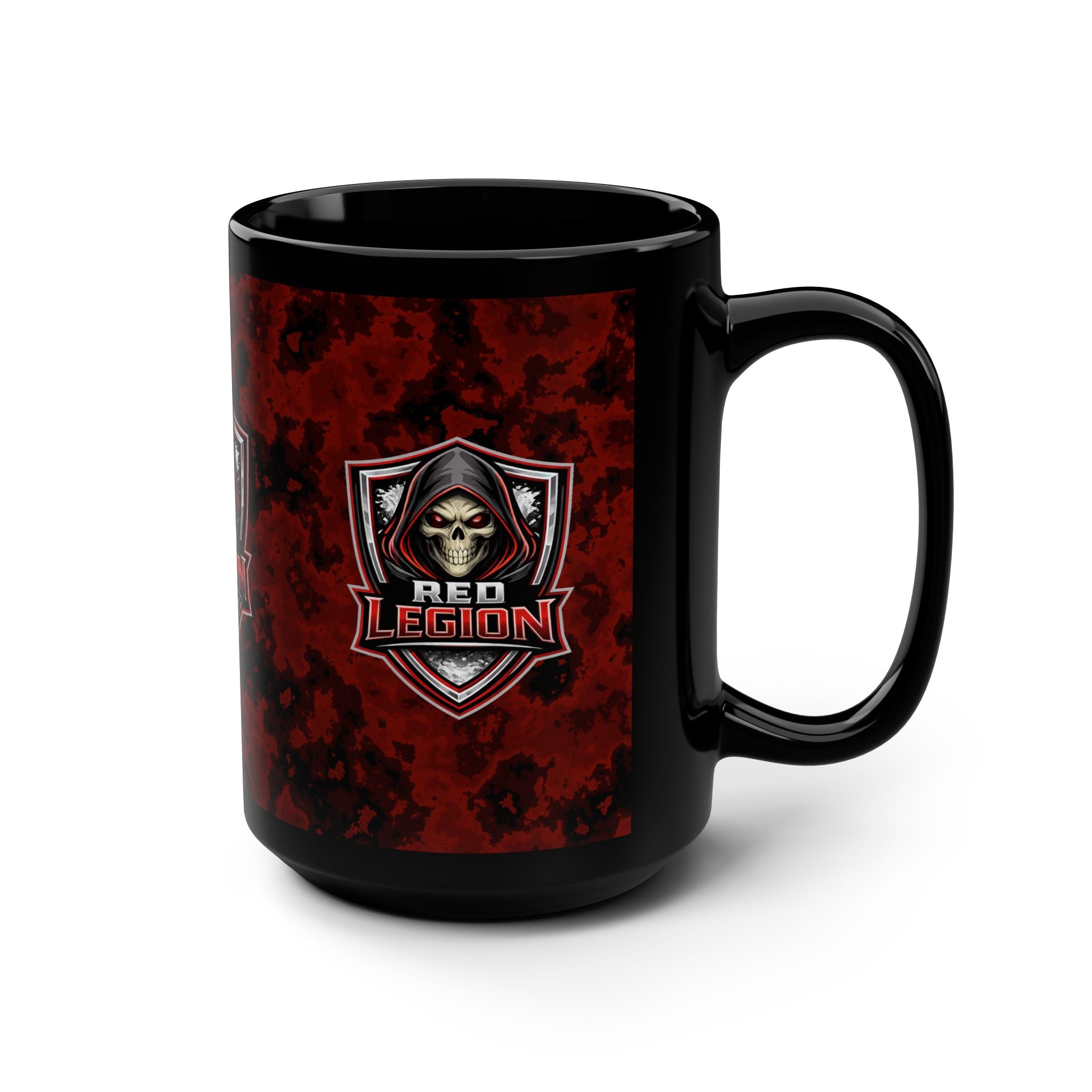Red Legion 15oz Black Mug