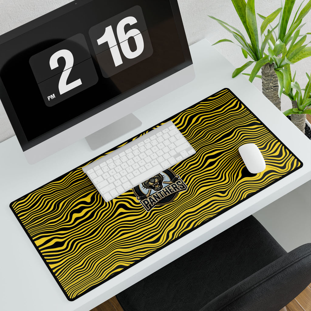 Large Panthers Desk Mat 31.5" x 15.5"