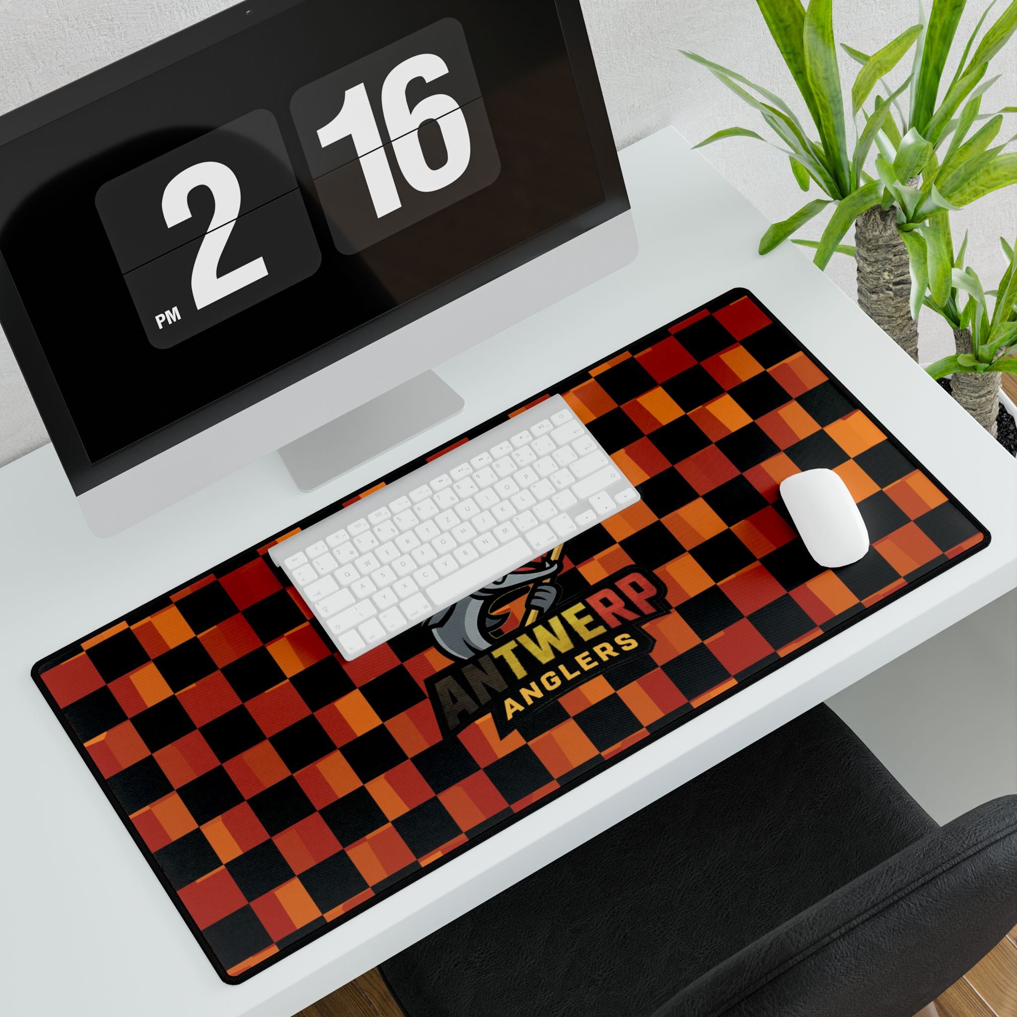 Large Antwerp Anglers Desk Mat 31.5" x 15.5"