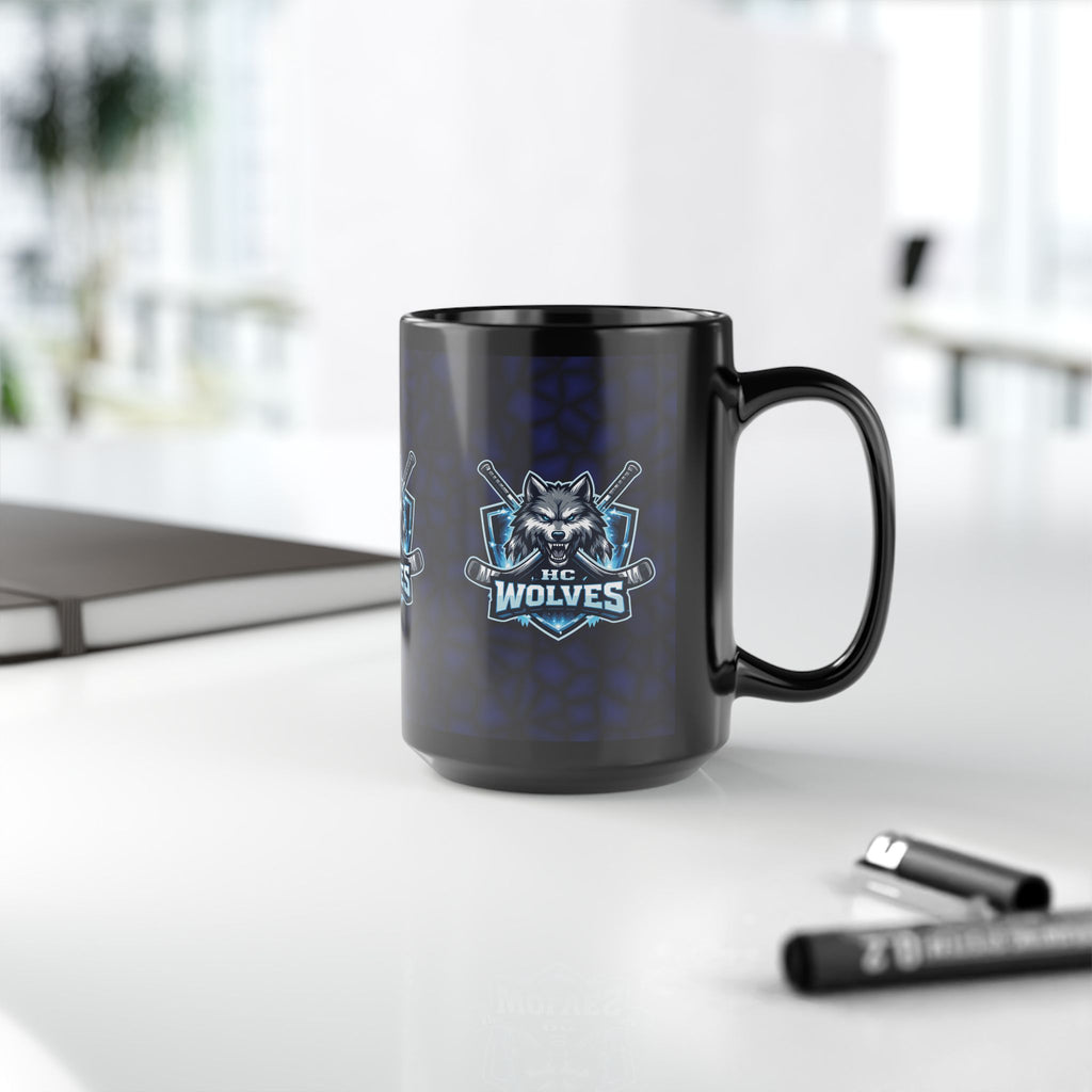 HC Wolves 15oz Black Mug