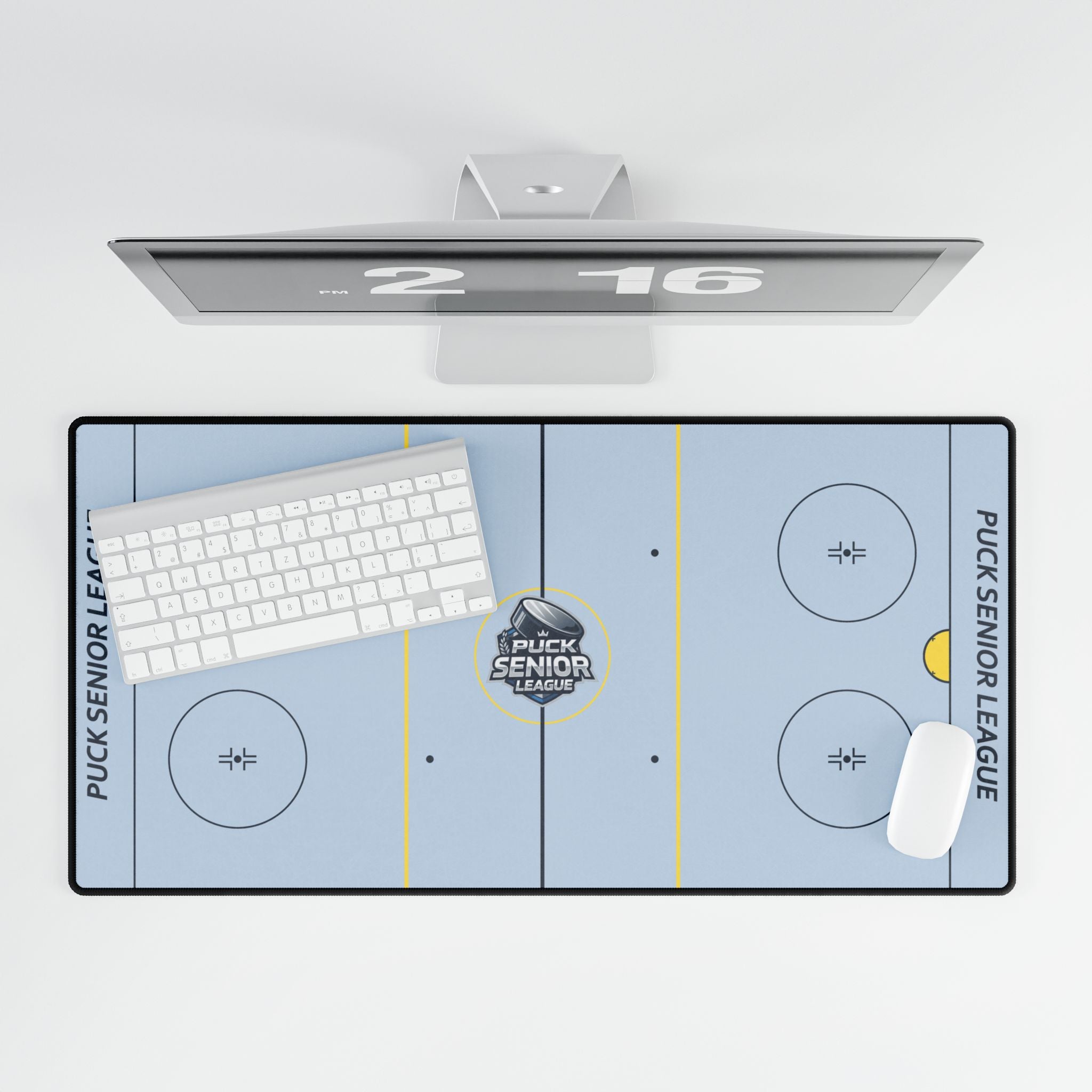 Large PSL Rink (Blue) Desk Mat 31.5" x 15.5"