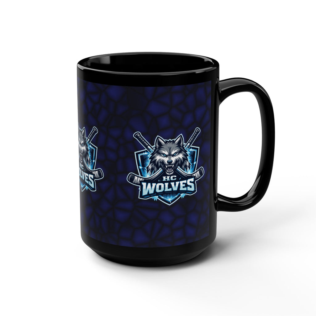 HC Wolves 15oz Black Mug