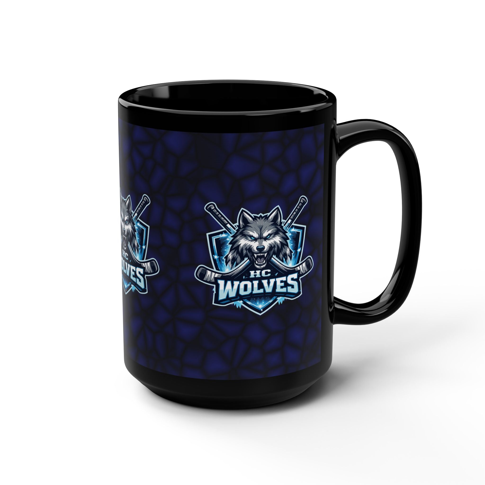 HC Wolves 15oz Black Mug