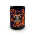 Receding Hairline Raccoons 15oz Black Mug