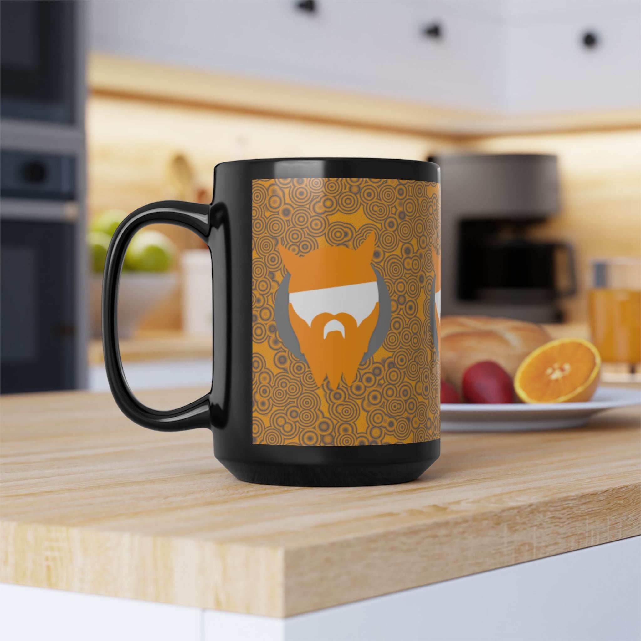 Nordic Union 15oz Black Mug