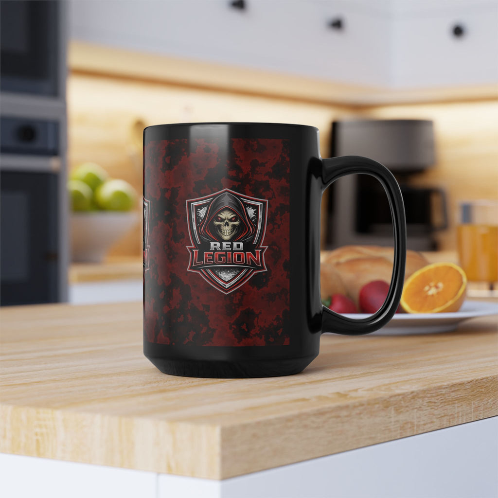 Red Legion 15oz Black Mug