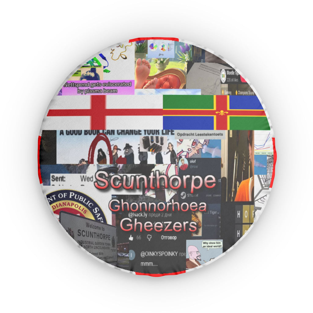 Scunthorpe Ghonnorhoea Gheezers Pillow