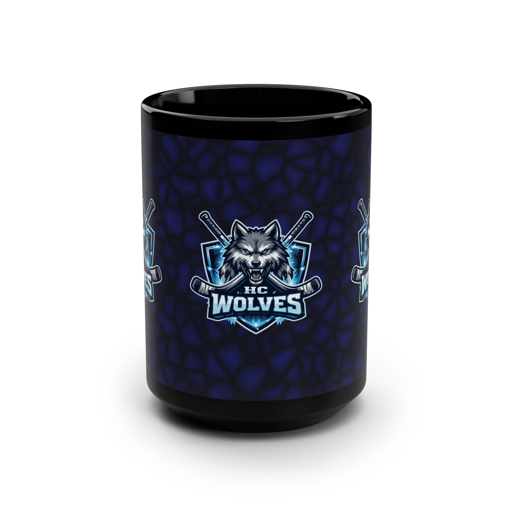 HC Wolves 15oz Black Mug