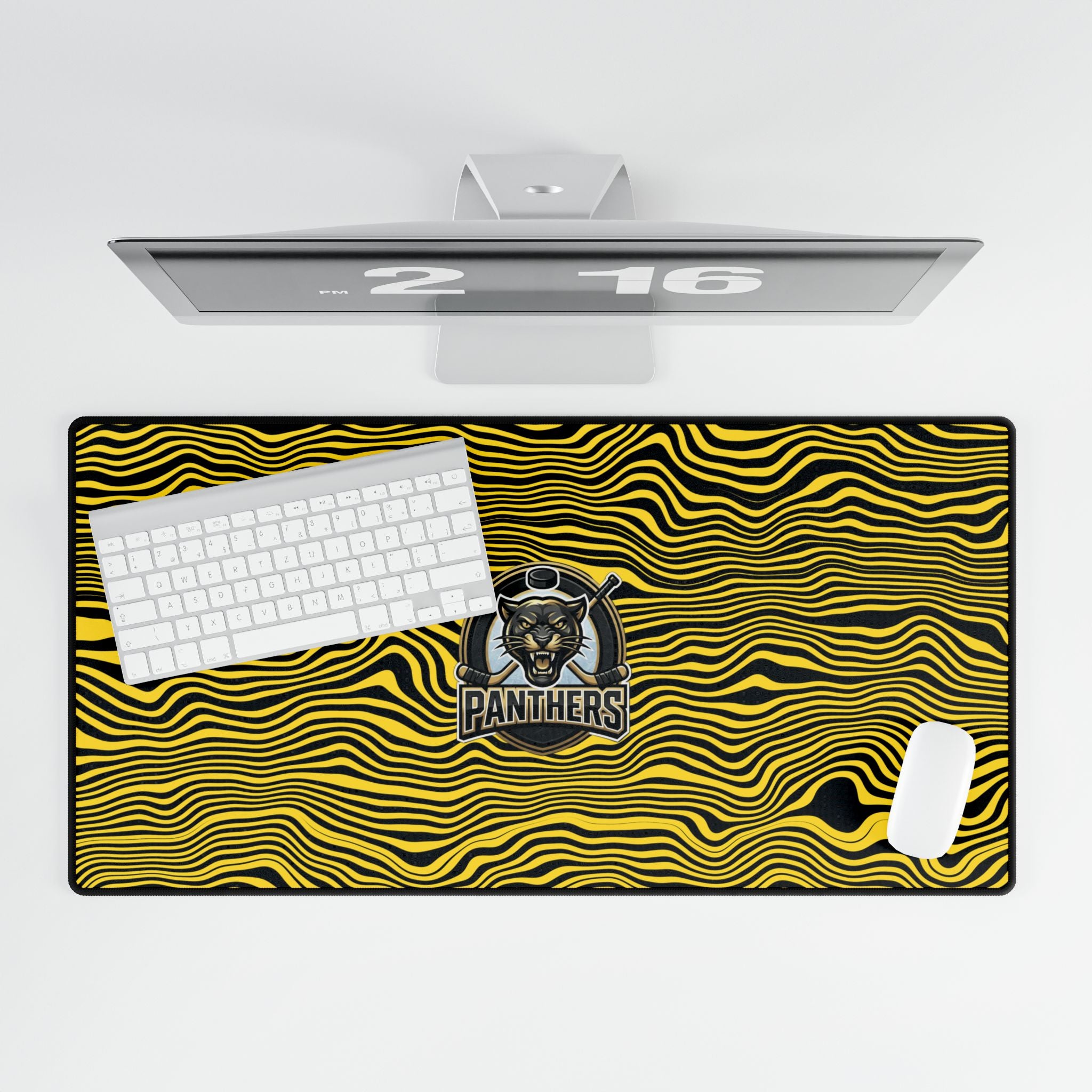 Large Panthers Desk Mat 31.5" x 15.5"