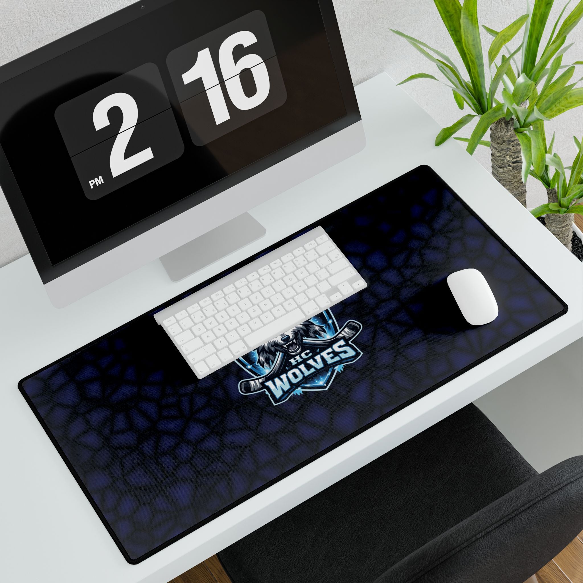 Large HC Wolves Desk Mat 31.5" x 15.5"