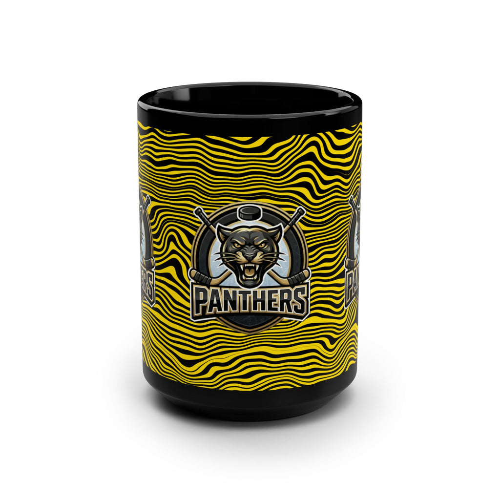 Panthers 15oz Black Mug