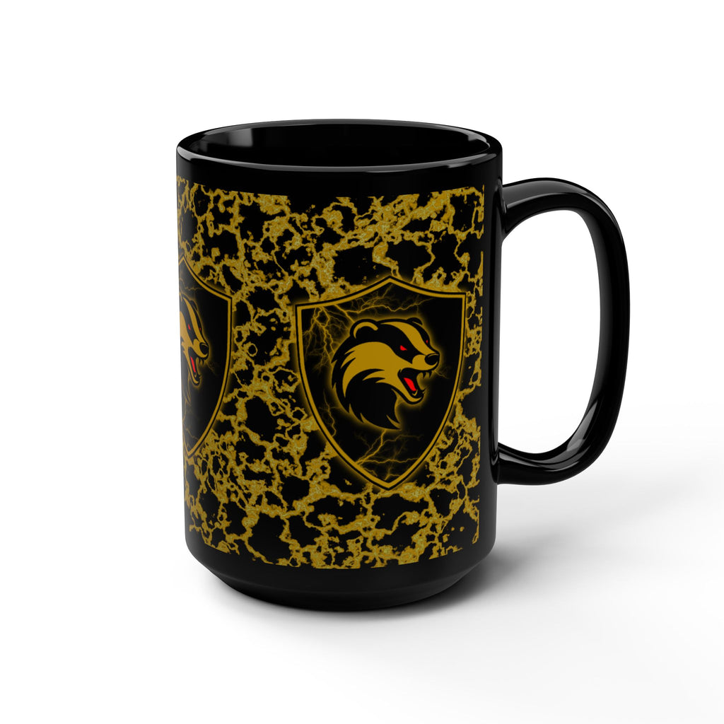Honey Badgers 15oz Black Mug