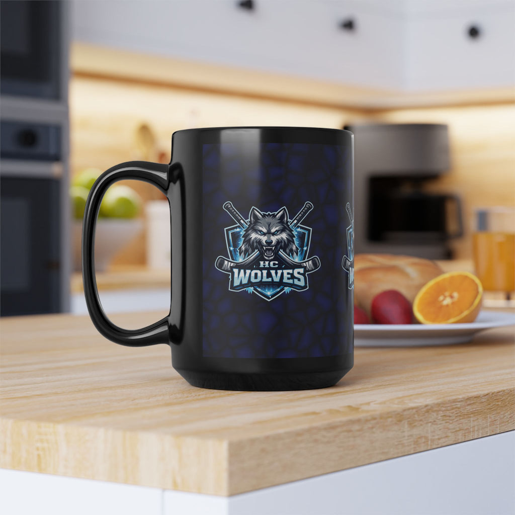 HC Wolves 15oz Black Mug