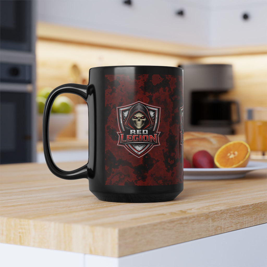 Red Legion 15oz Black Mug