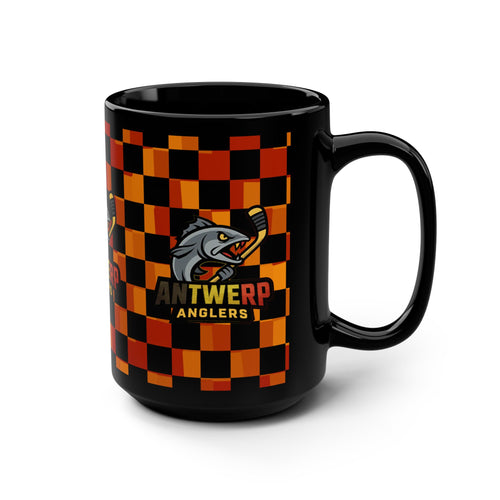 Antwerp Anglers 15oz Black Mug