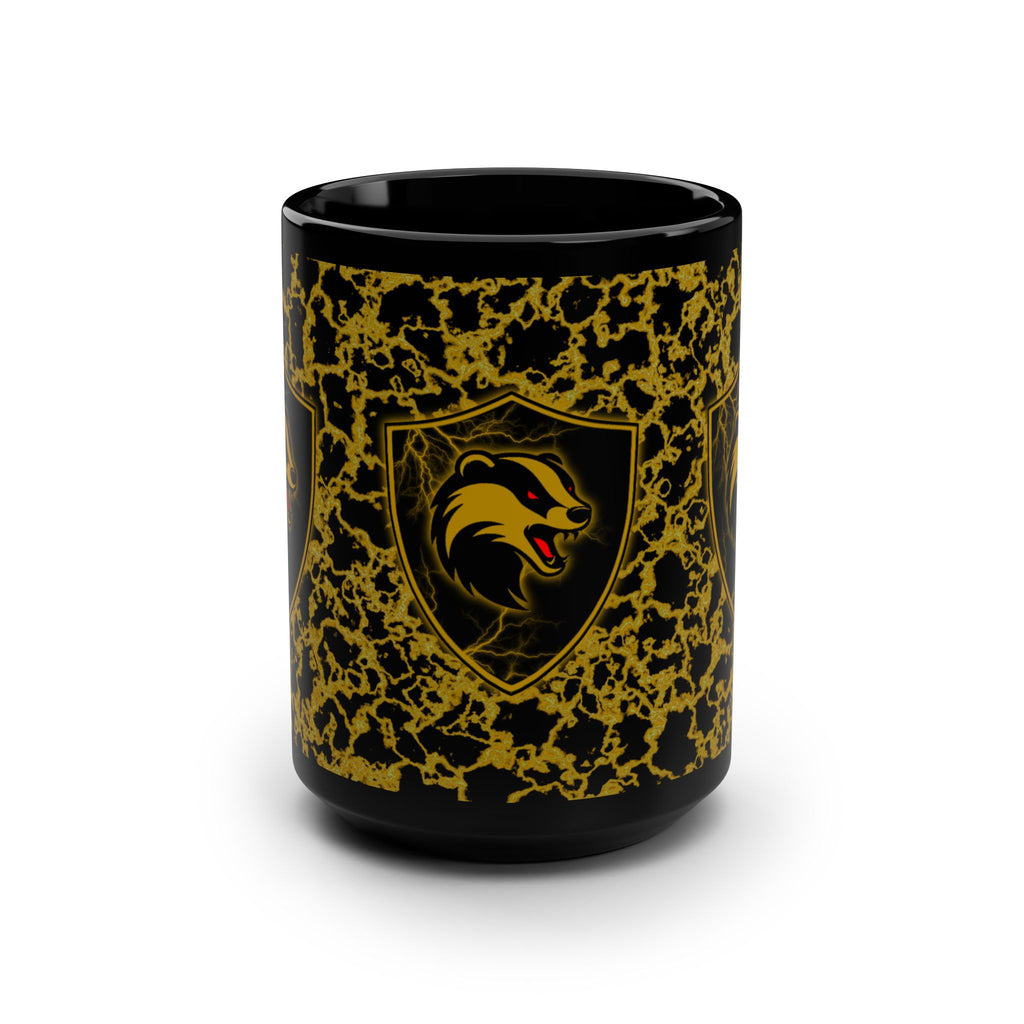 Honey Badgers 15oz Black Mug