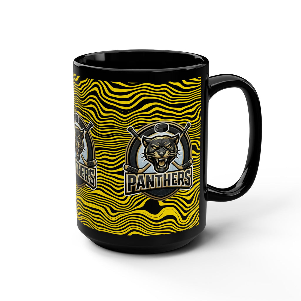 Panthers 15oz Black Mug