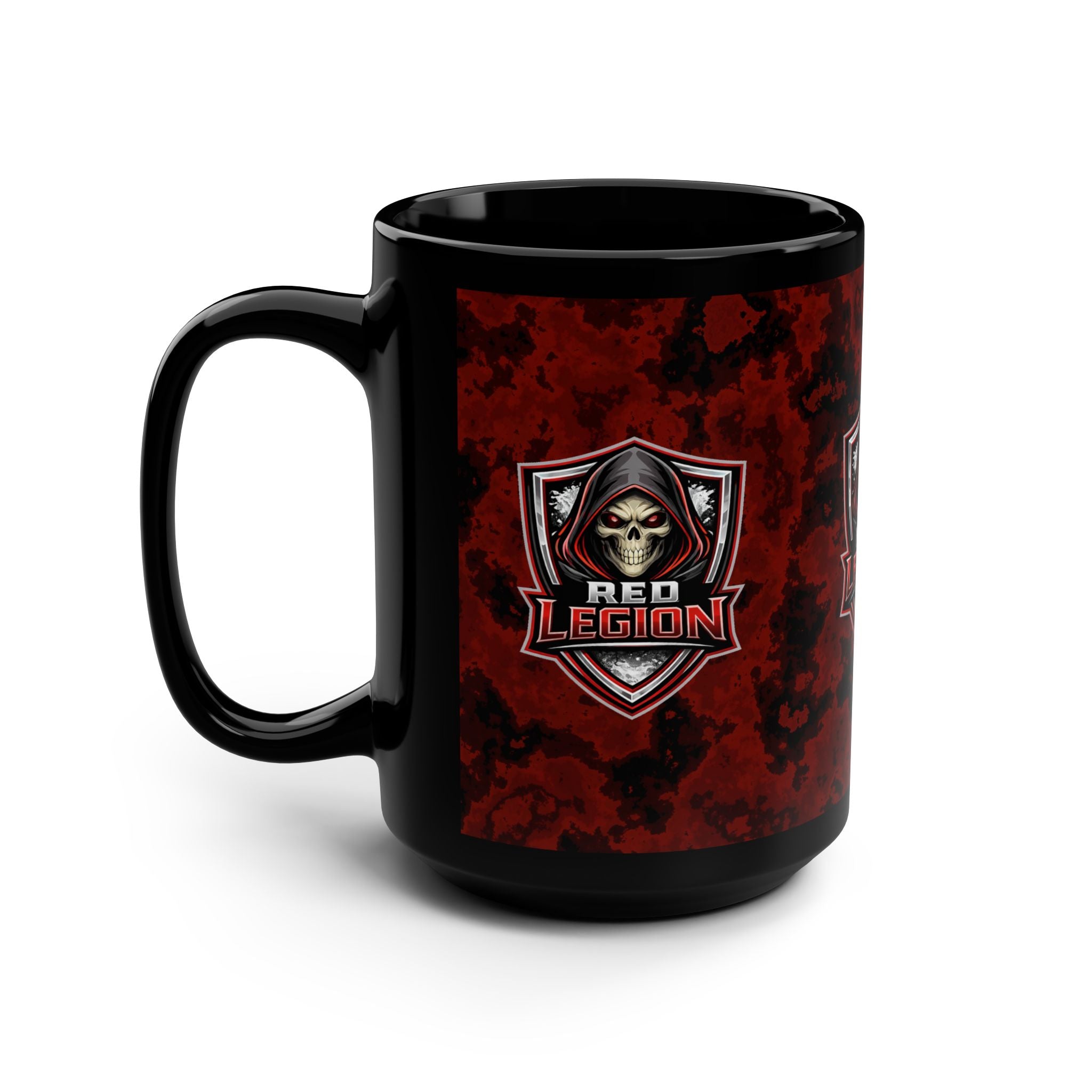 Red Legion 15oz Black Mug